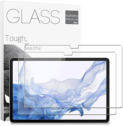 Xinwotuo [מגן מסך זכוכית מחוסמת עם 2 חבילות עבור Tab Tab Samsung Galaxy S8 Plus/Samsung Galaxy Tab S7 Fe 2021/Galaxy Tab S7 פלוס 12.4
